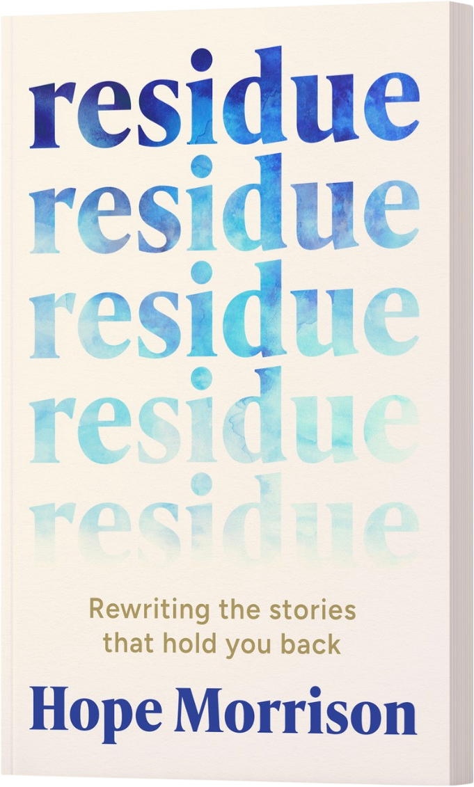 RESIDUE by Hope Morrison, book cover